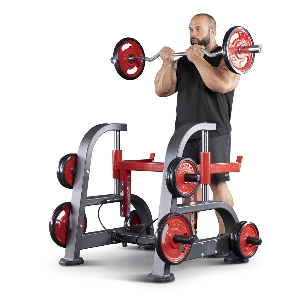 Panatta FreeWeight Special Curl Rack Bench 1FW509 - Primo Fitness