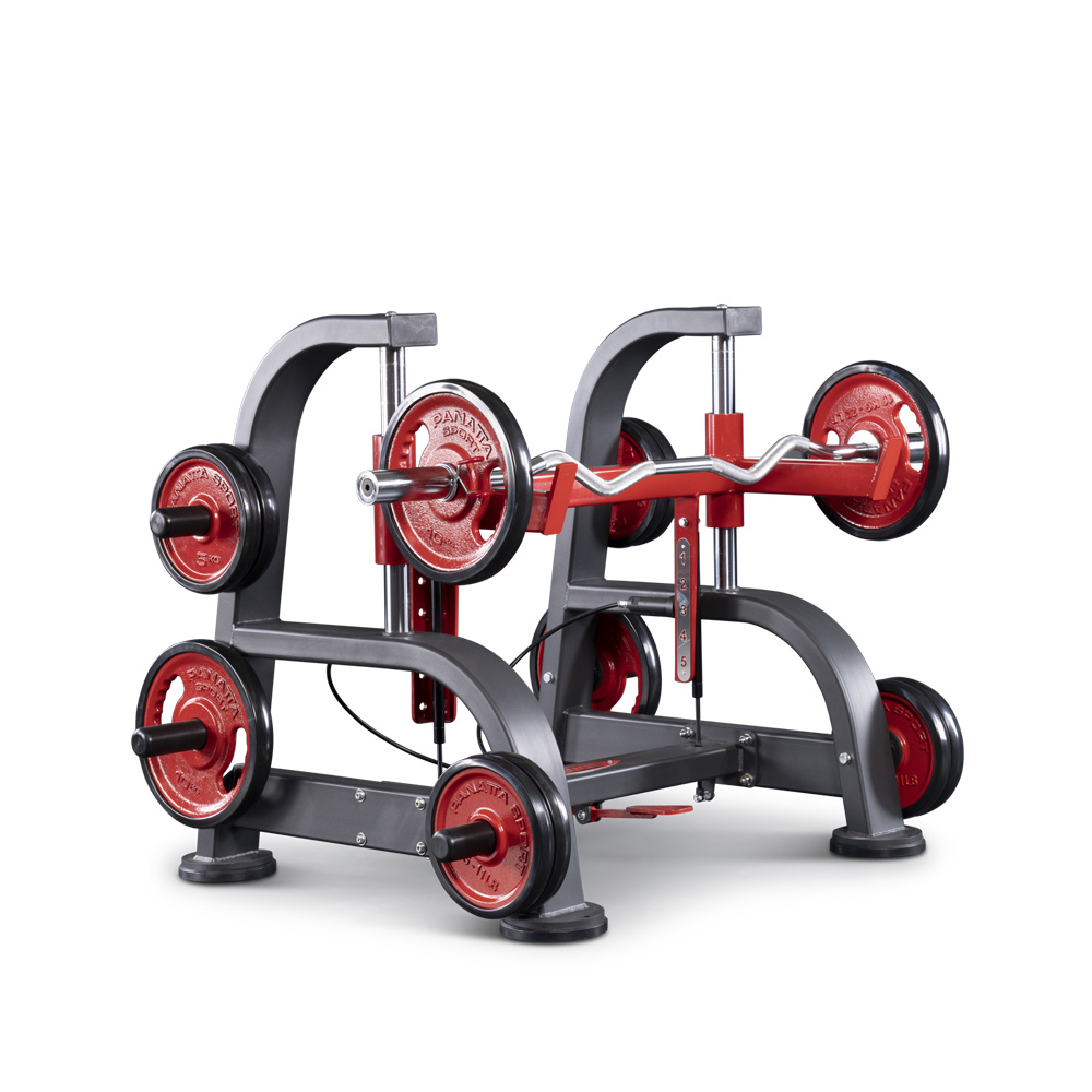 Panatta FreeWeight Special Curl Rack Bench 1FW509 - Primo Fitness