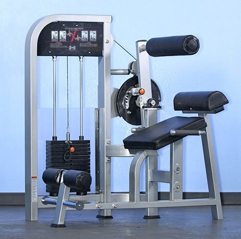 Muscle D Dual Function Ab/Back Combo MDD-1005