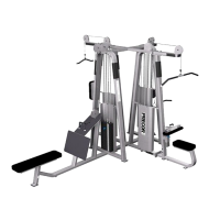 Precor Icarian 4 Stack Modular Multi Station