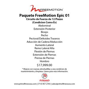 Paquete FreeMotion Epic 01