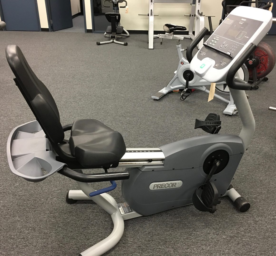 Precor 842i Recumbent Bike - Primo Fitness