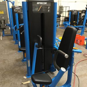 Blue Custom Color Frame on Precor Chest Press.