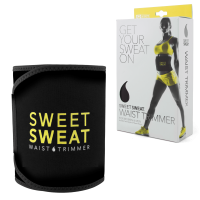 Sports Research Sweet Sweat Waist Trimmer - Yellow