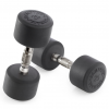 5 - 50 lb. Hampton DURA-PRO Urethane Dumbbell Set