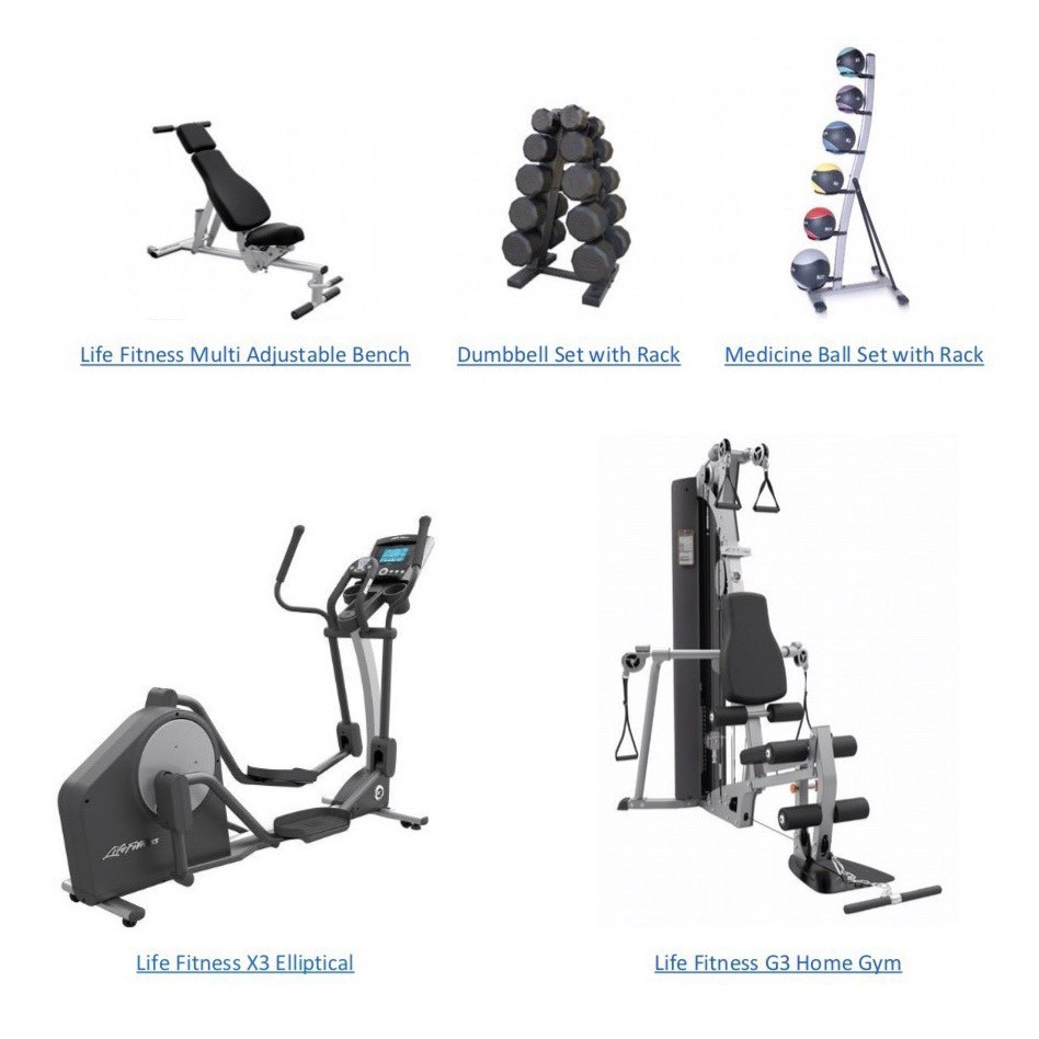 Staples discount exercise equipment