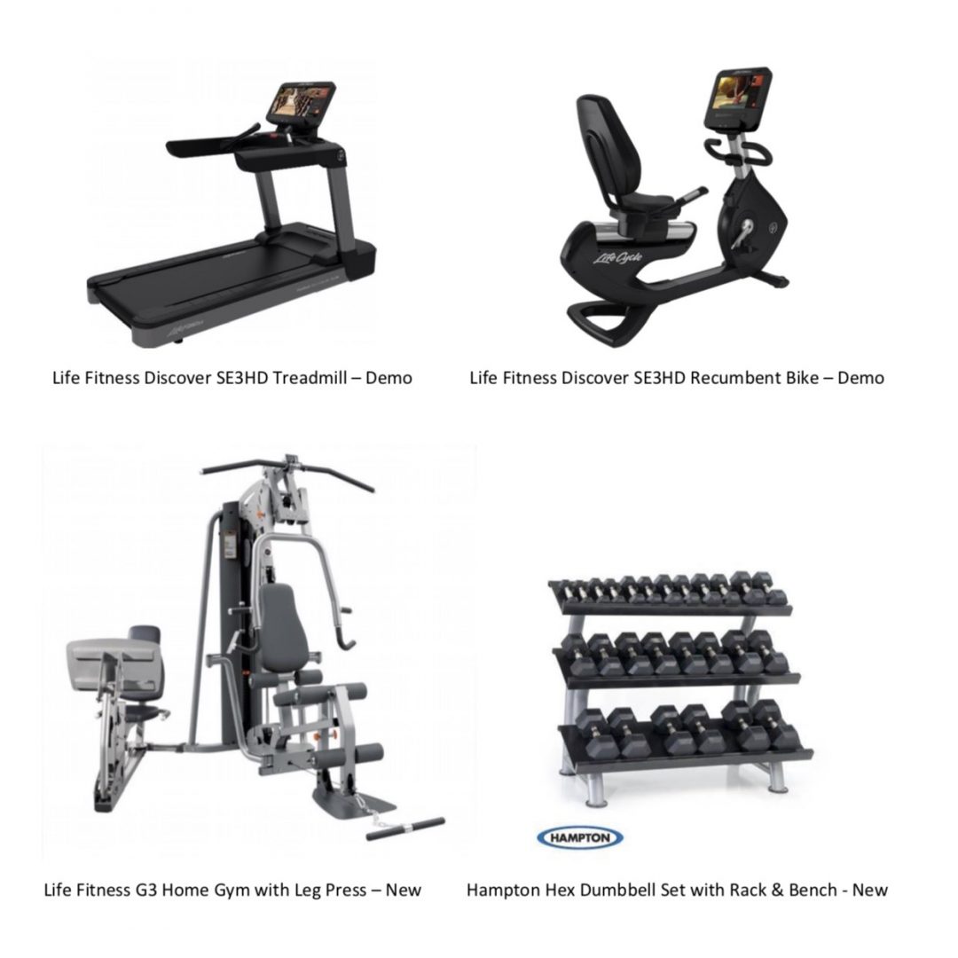 Home Gym Fitness Equipment Package