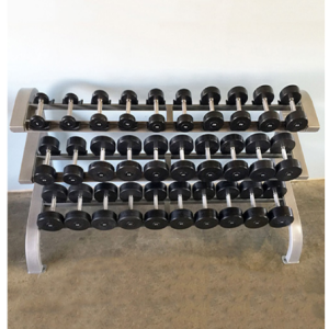 Modular Three Tier 15 Pairs Dumbbell Rack