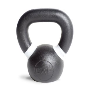Cast Iron Competition Weight Kettlebell (White)