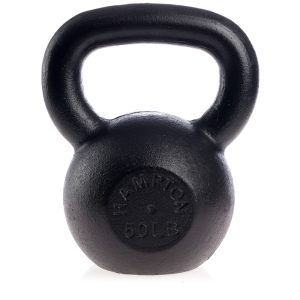 50 lb. Black Hampton KettleBell, 40mm