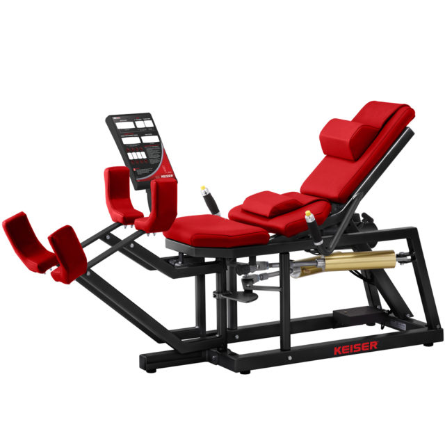 Keiser leg online press