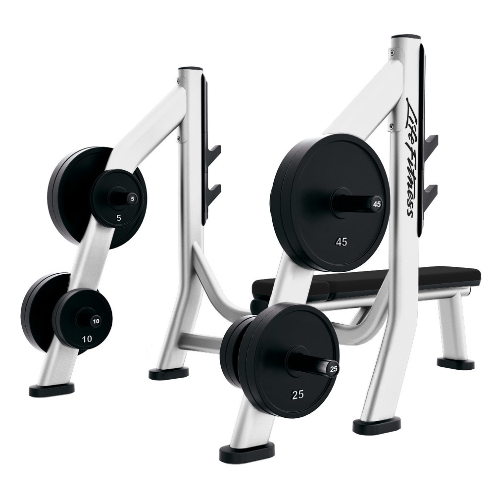 Signature Series Olympic Bench Weight Storage
