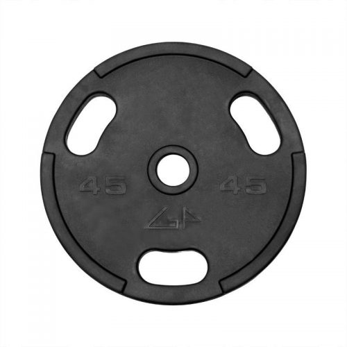 1 Diameter Hole - Iron Grip Rubber Plates (USED) - Primo Fitness