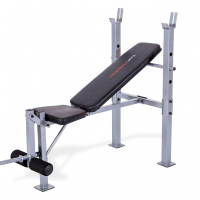 CAP Strength Standard Bench with Full Leg Developer and Preacher Pad