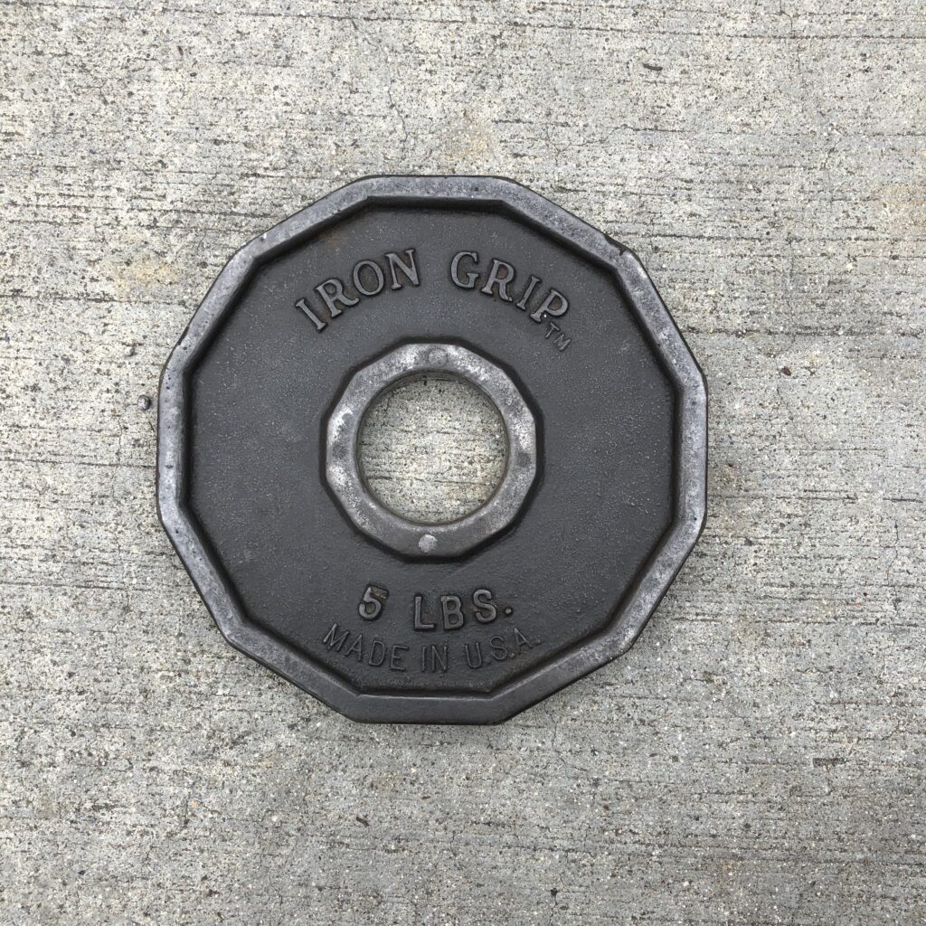 Iron Grip Metal Plates (USED) Primo Fitness