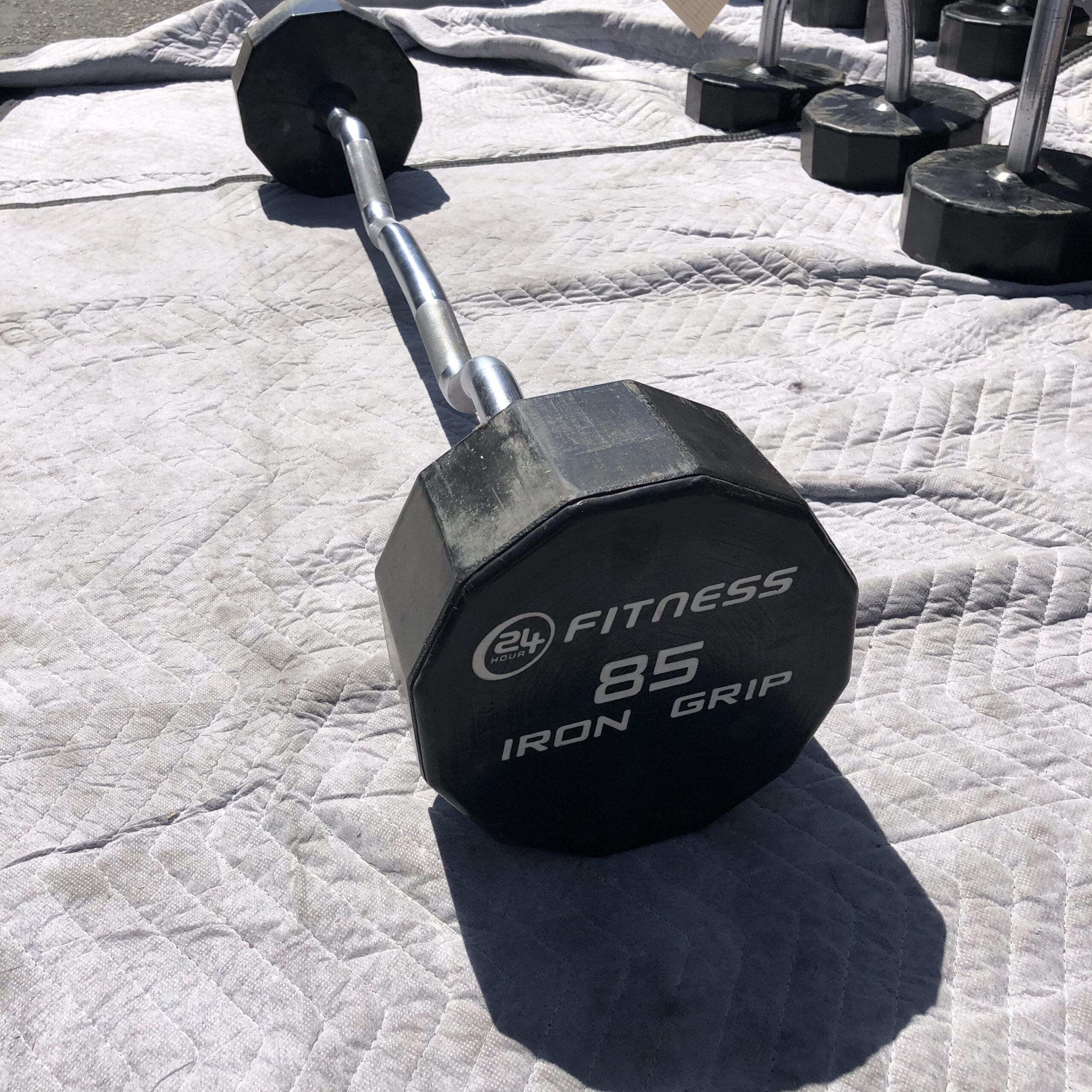 Iron Grip Olympic Barbell