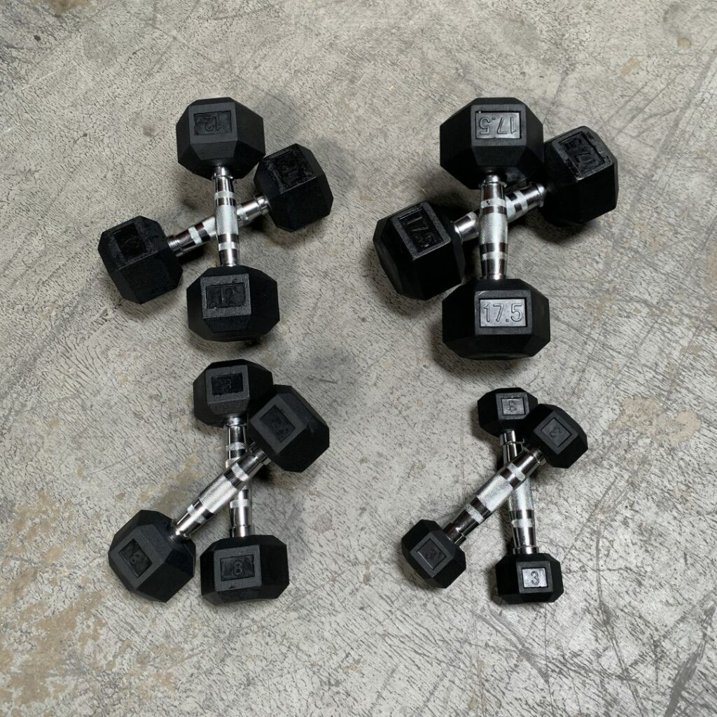 American Barbell Series 1 Commercial Grade Urethane Dumbbells Primo