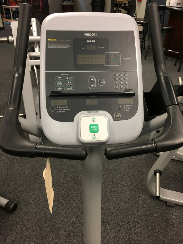 precor 842i upright bike
