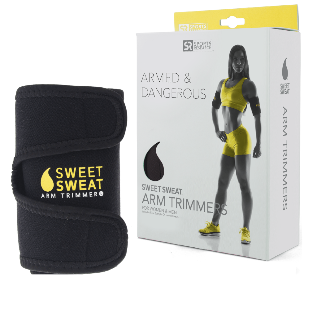 Sports Research Sweet Sweat Arm Trimmer L Yellow Primo Fitness